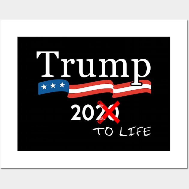 Anti Trump 20 to Life Wall Art by Flippin' Sweet Gear